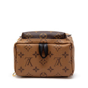 Louis Vuitton
Zaino Ebene Reverse Monogram Coated Canvas Mini Palm Springs Backpack Gold Hardware, 2021