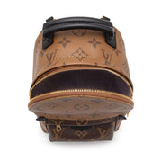 Louis Vuitton
Zaino Ebene Reverse Monogram Coated Canvas Mini Palm Springs Backpack Gold Hardware, 2021