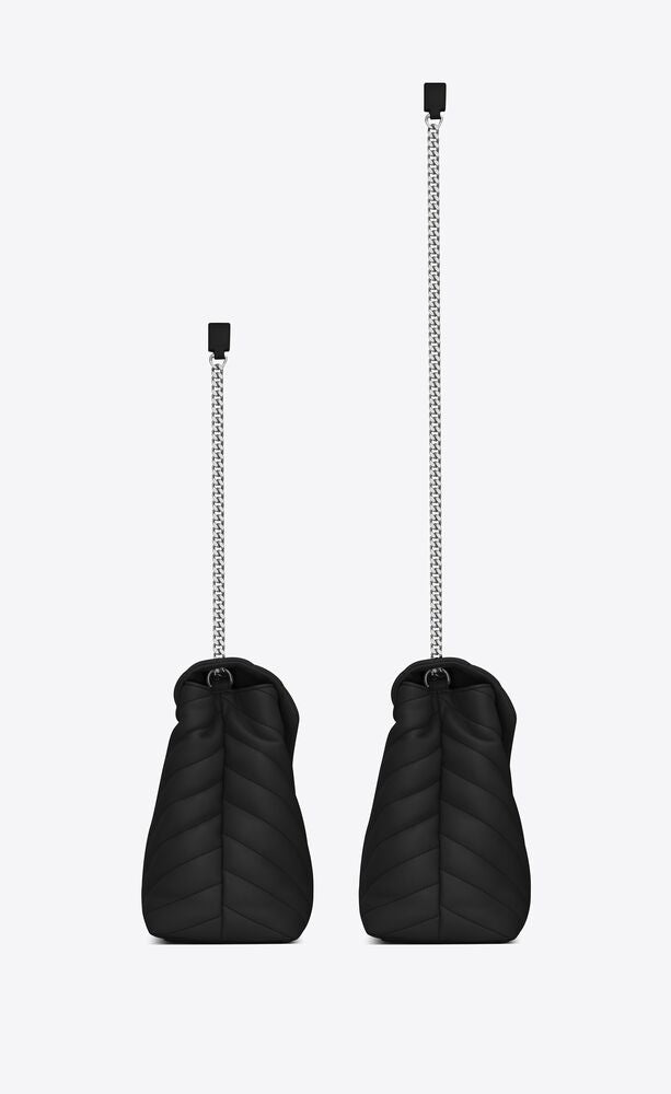 LOULOU MEDIA IN PELLE TRAPUNTATA