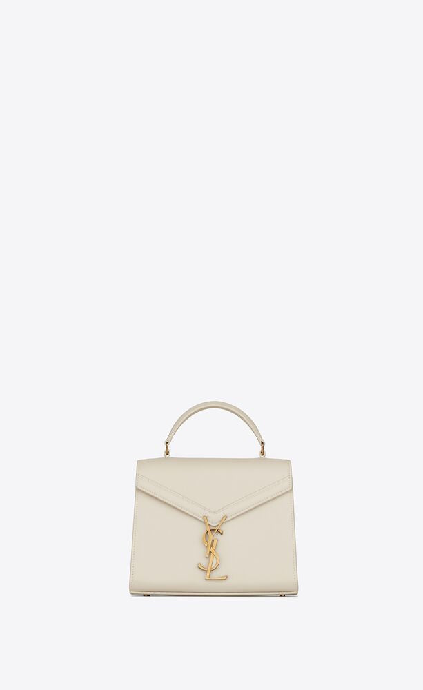 BORSA CASSANDRA MINI IN PELLE GOFFRATA GRAIN DE POUDRE