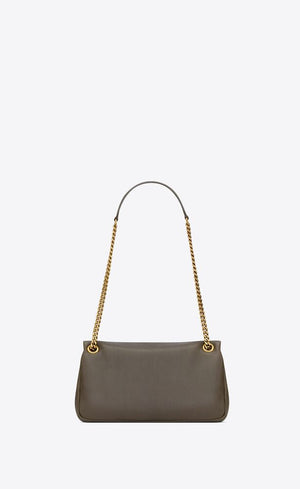 CALYPSO IN PLUNGED LAMBSKIN Light Musk