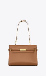 BORSA MANHATTAN TOP-HANDLE IN PELLE BOX SAINT LAURENT