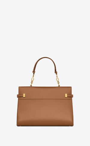BORSA MANHATTAN TOP-HANDLE IN PELLE BOX SAINT LAURENT
