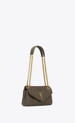 CALYPSO IN PLUNGED LAMBSKIN Light Musk