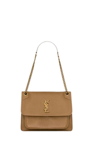 NIKI MEDIA IN PELLE DI AGNELLO MARTELLATA