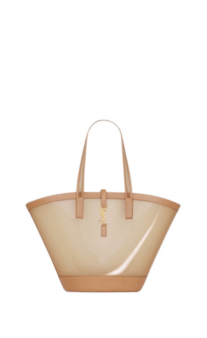 PANIER MEDIA IN VINILE E PELLE CONCIATA AL VEGETALE