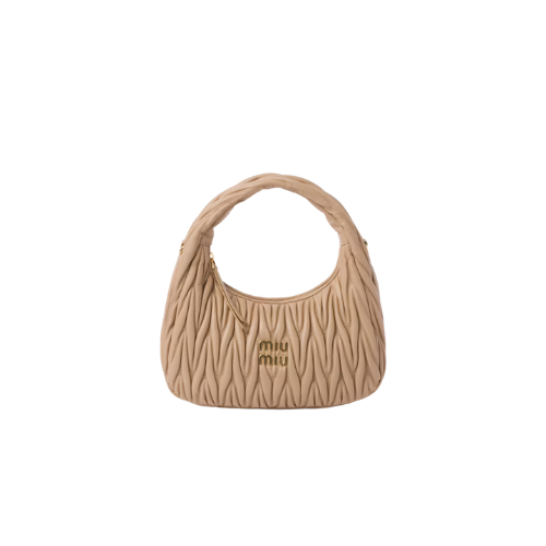 Borsa hobo Wander in nappa matelassé