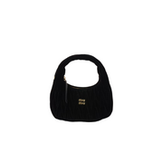 Bosa hobo Wander in velluto con lavorazione matelassé