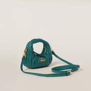 Micro borsa hobo Wander in nappa matelassé