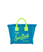 Borsa Colette in spugna turchese