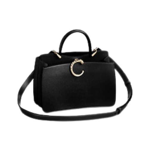 BORSA CON MANICO MODELLO MINI, PANTHÈRE DE CARTIER