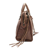 Borsa Balenciaga City Marrone