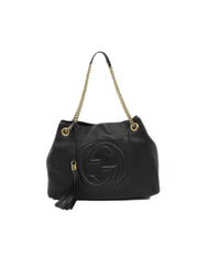 Borsa Gucci Soho In Pelle Nera