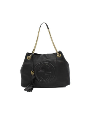 Borsa Gucci Soho In Pelle Nera