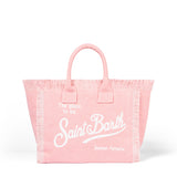 Borsa Colette in tela di cotone rosa