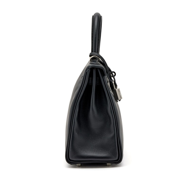 Hermès Black Swift Kelly 25 Palladium Hardware, 2020