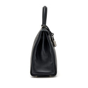 Hermès Black Swift Kelly 25 Palladium Hardware, 2020