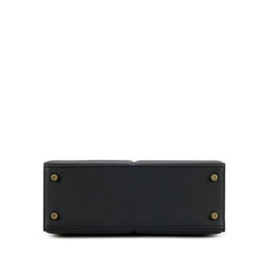 Hermès Black Swift Kelly Padded Sellier 25 Gold Hardware, 2022