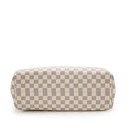 Louis Vuitton White and Blue Damier Azur Coated Canvas Gracefull MM Gold Hardware, 2021