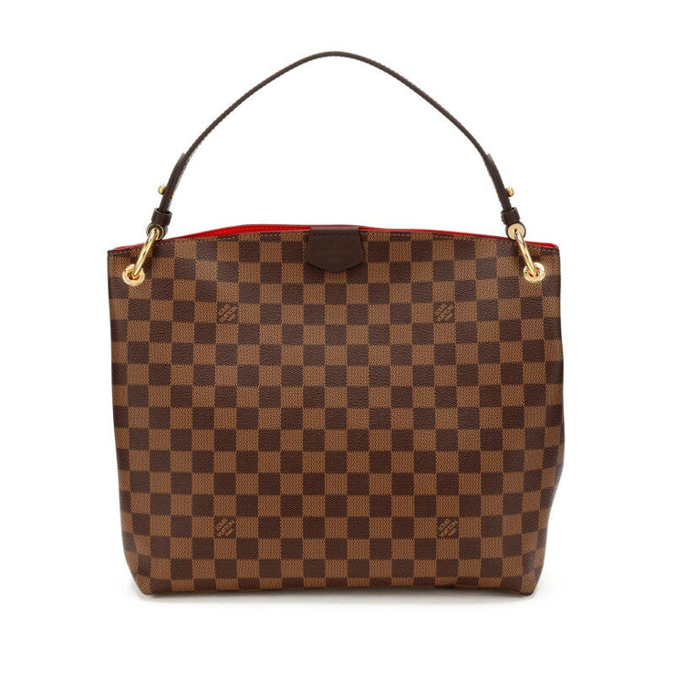 Louis Vuitton Ebene Monogram Coated Canvas Graceful PM Gold Hardware, 2021-2022