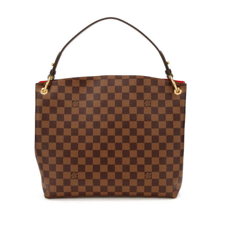 Louis Vuitton Ebene Monogram Coated Canvas Graceful PM Gold Hardware, 2021-2022