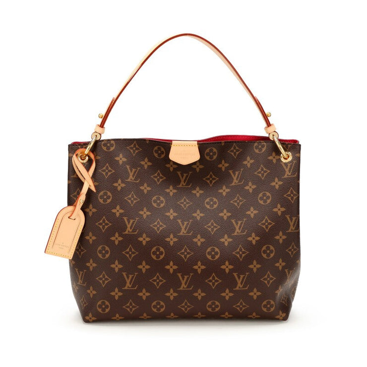 Louis Vuitton Ebene Monogram Coated Canvas Graceful PM Gold Hardware, 2021-2022