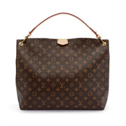 Louis Vuitton Brown Monogram Coated Canvas Graceful MM Gold Hardware, 2021