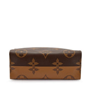 Louis Vuitton Brown Giant Reverse Monogram Coated Canvas OnTheGo GM Gold Hardware, 2020