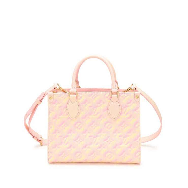 Louis Vuitton Pink and Yellow Monogram Empreinte OnTheGo PM Gold Hardware, 2022
