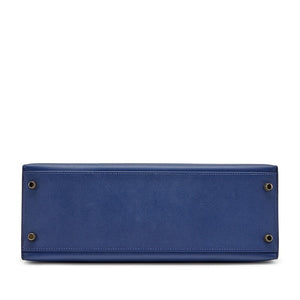 Hermes Bleu Sapphire Epsom Kelly Sellier 32 Gold Hardware, 2015