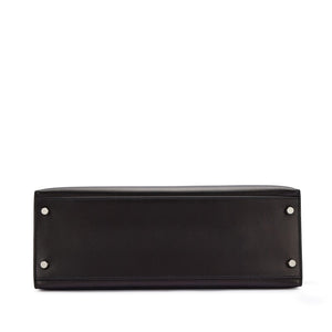 Hermès Black Box Kelly 32 Sellier Palladium Hardware, 2004