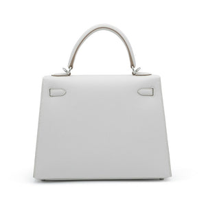 Hermès Gris Pale Epsom Kelly 25 Sellier Palladium Hardware, 2023